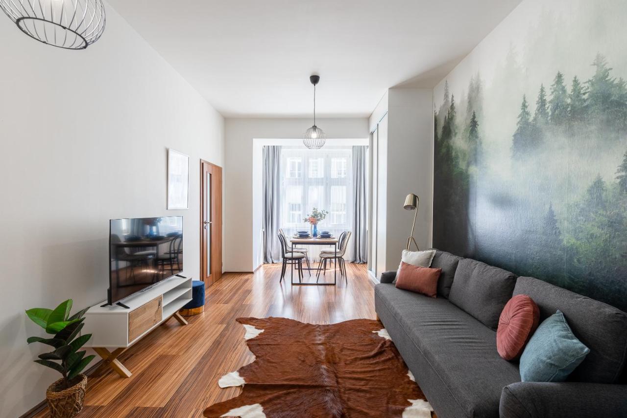 10 Min City Centre 5 People Apartment, Free Coffee Prague Extérieur photo